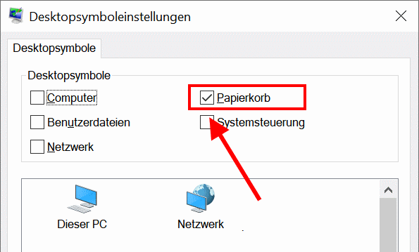 Windows: Papierkorb weg - so holen Sie das Papierkorb Icon zurück