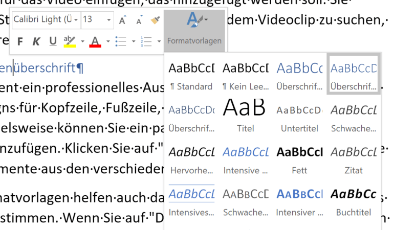 Word Text Formatieren Grundlagen Zur Zeichen Und Absatzformatierung Tippscout De